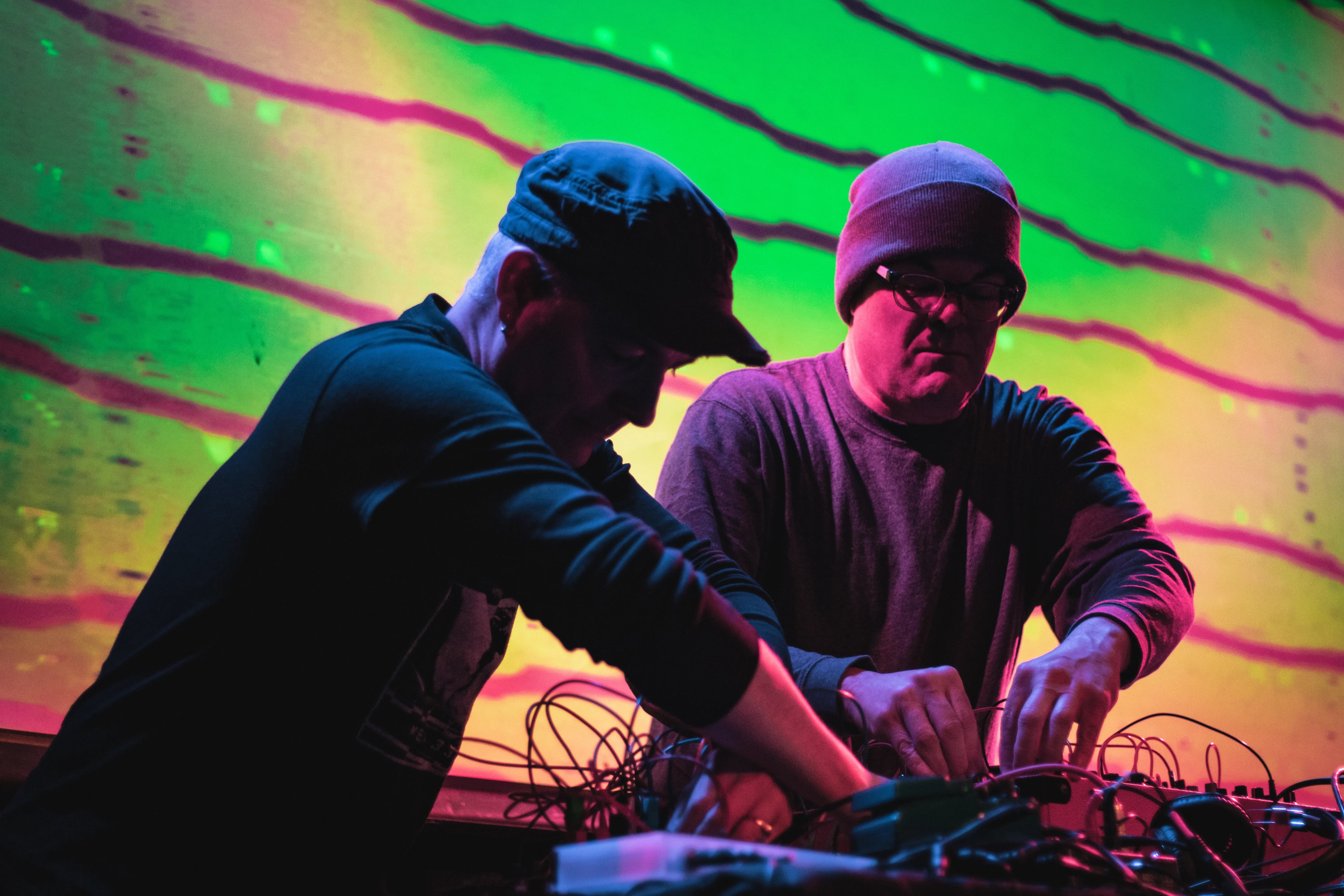 Image of live synth performances