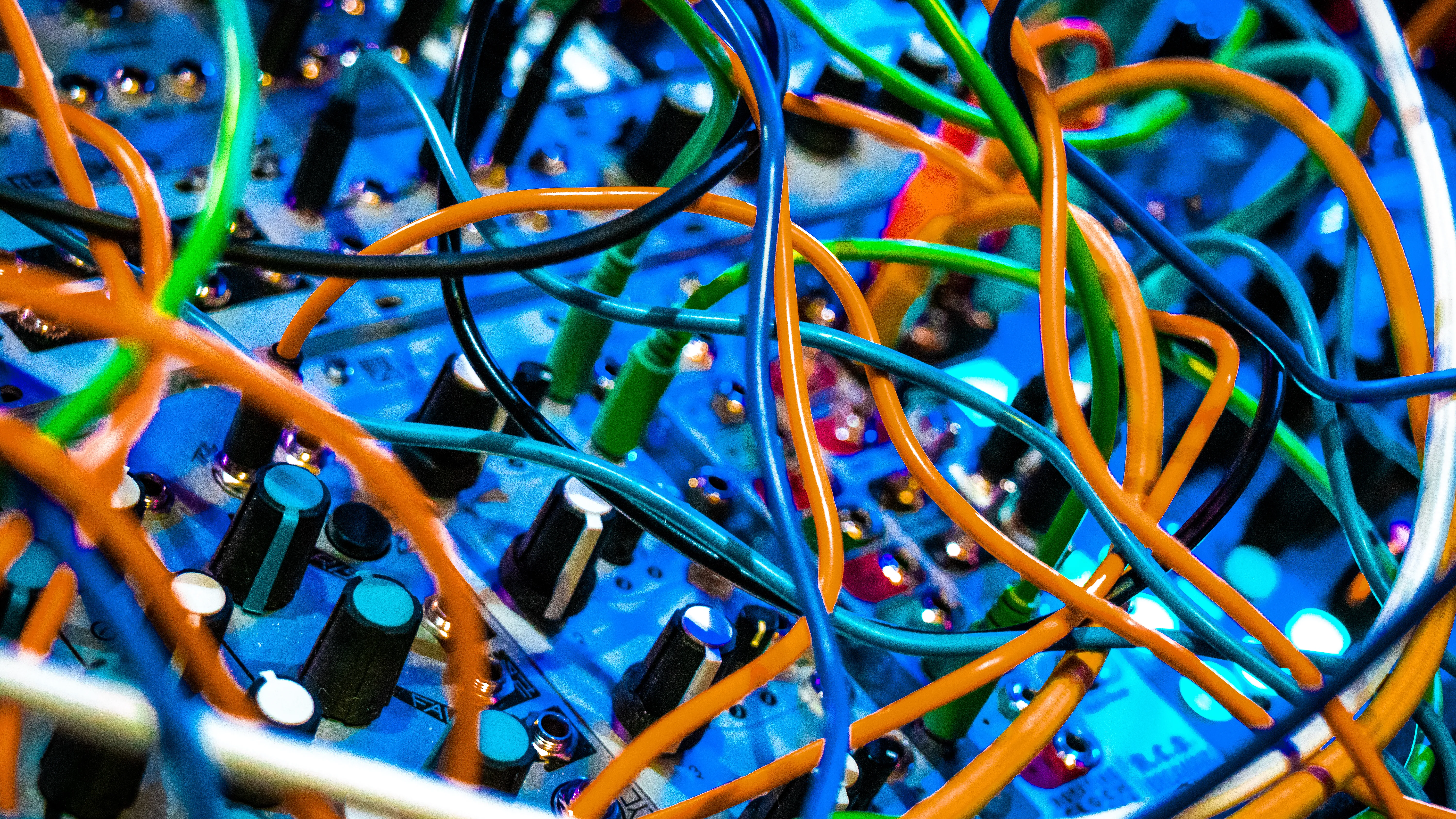 Image of live synth performances