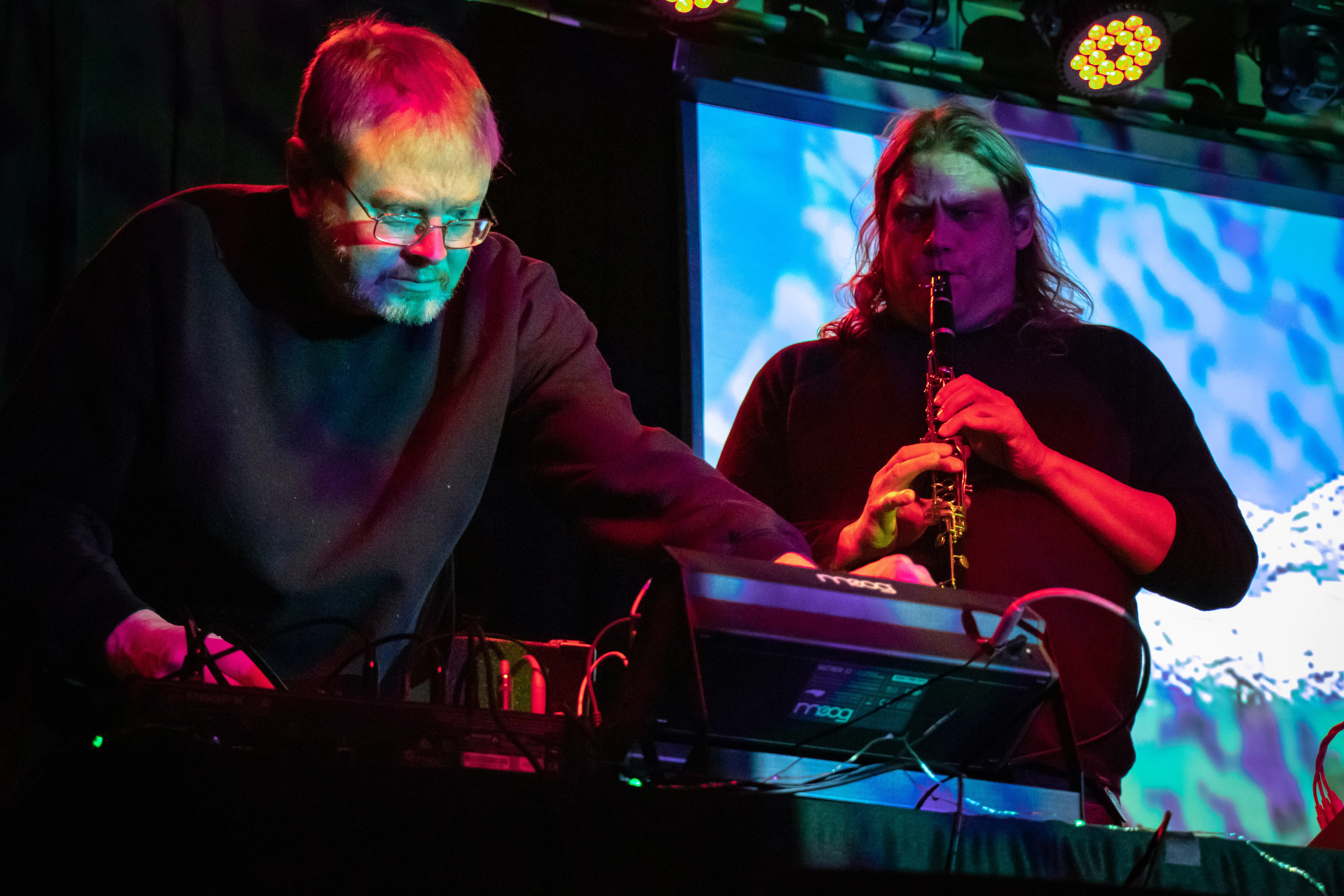 Image of live synth performances