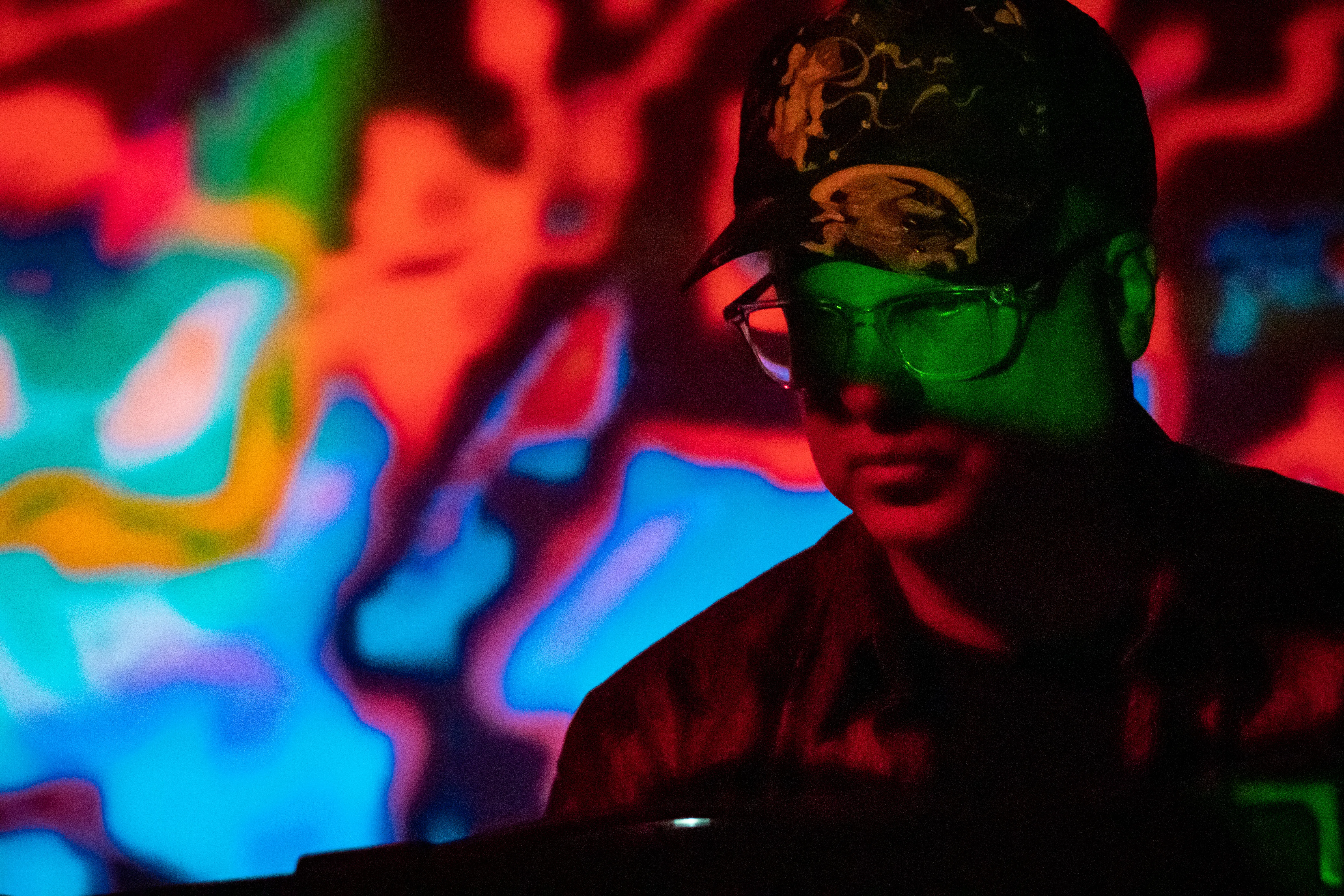 Image of live synth performances