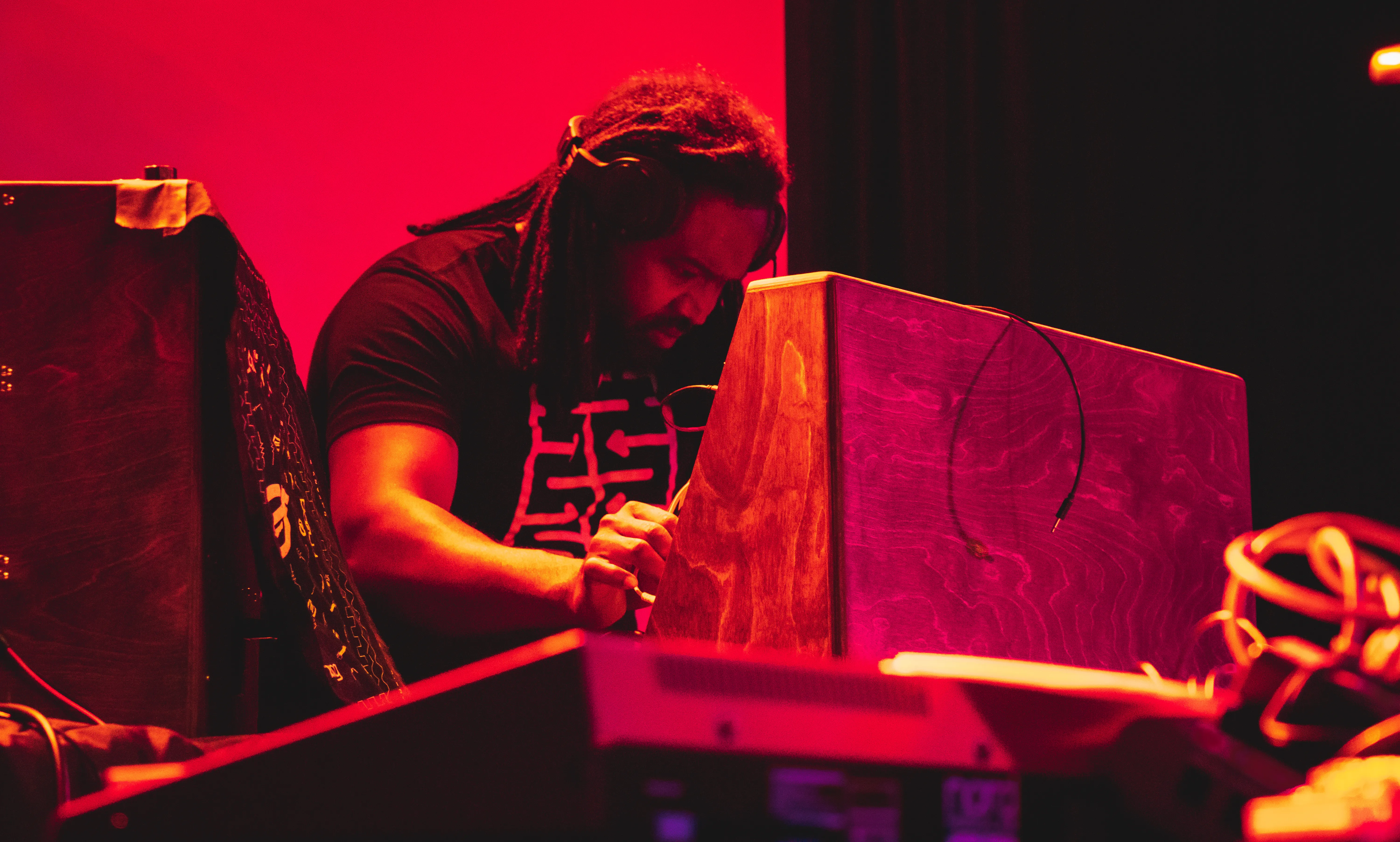 Image of live synth performances