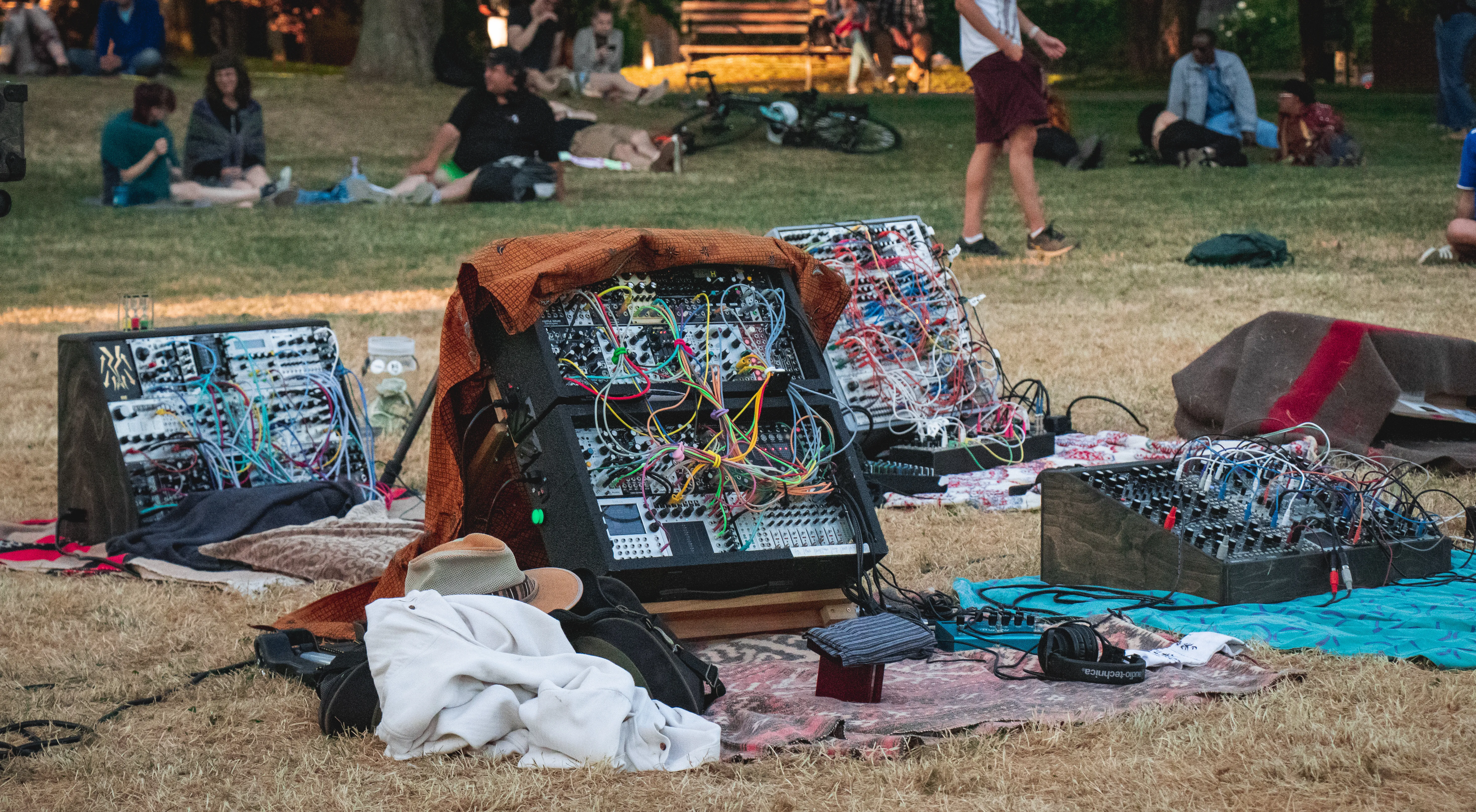 Image of live synth performances