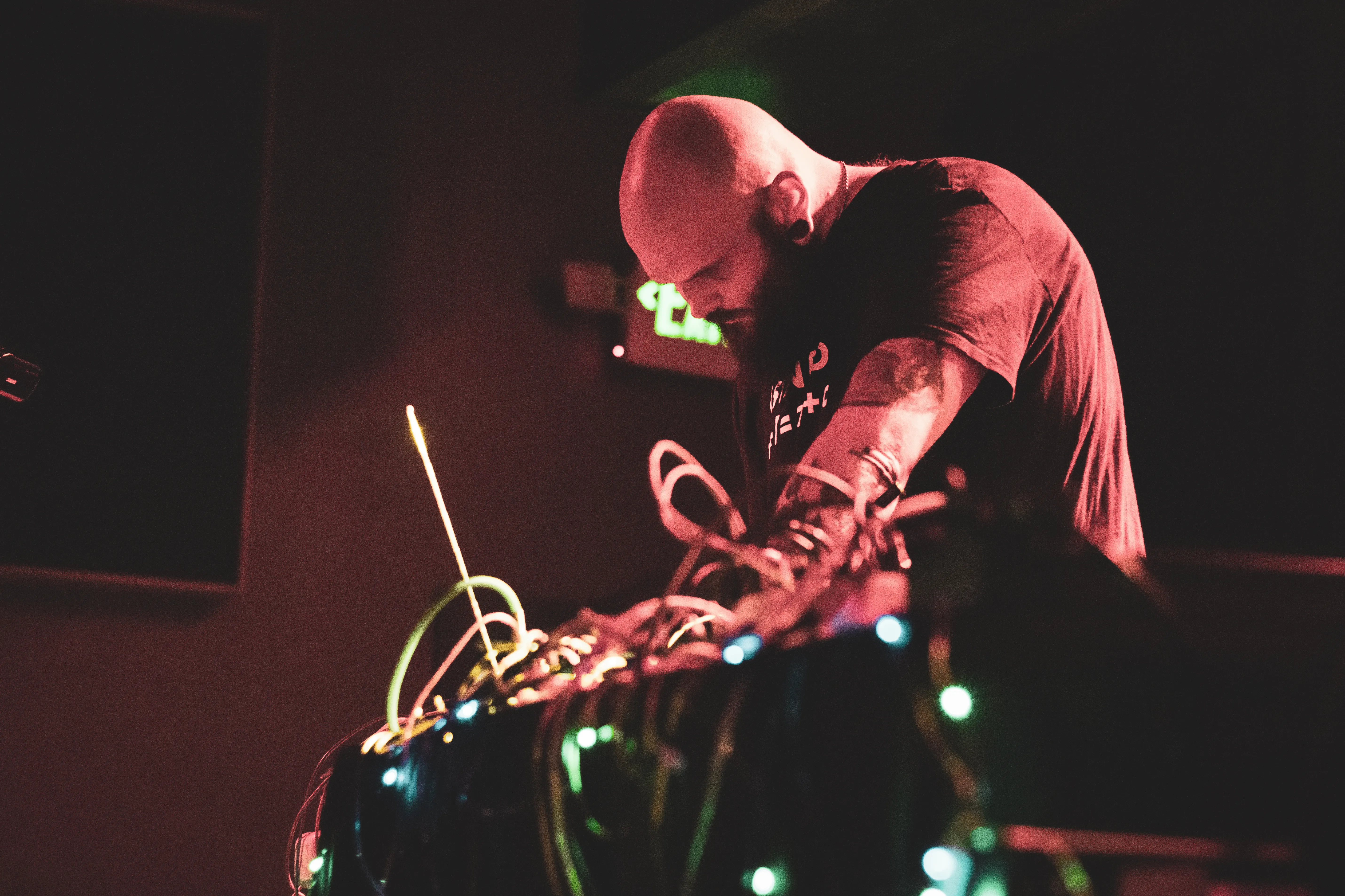 Image of live synth performances