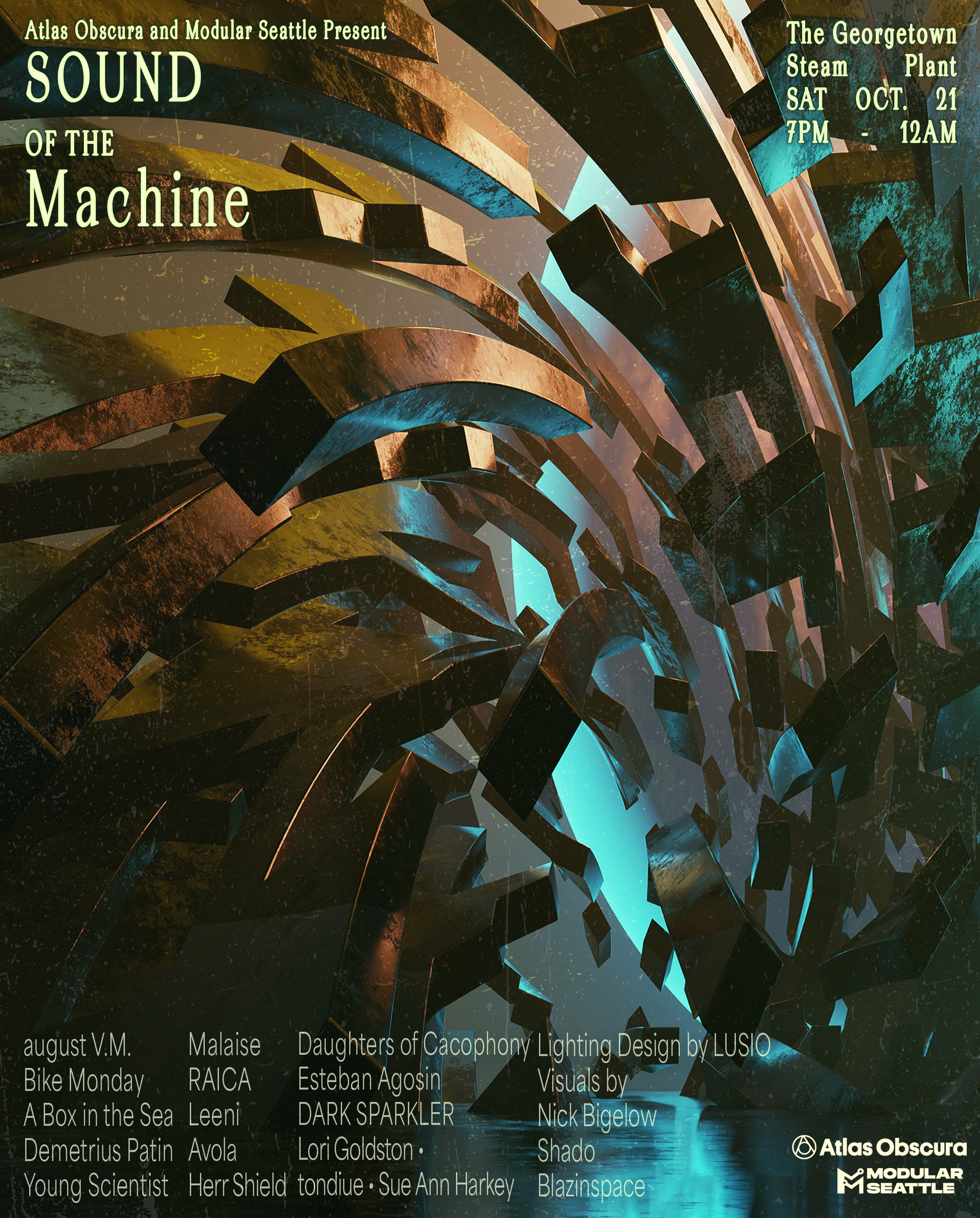 A flyer for the event. Details are listed on the event details page.