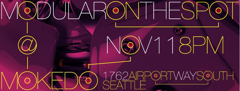 Modular Seattle Event Flyer