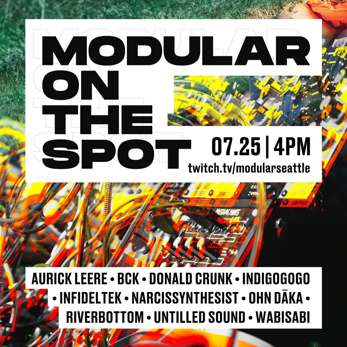 Modular Seattle Event Flyer