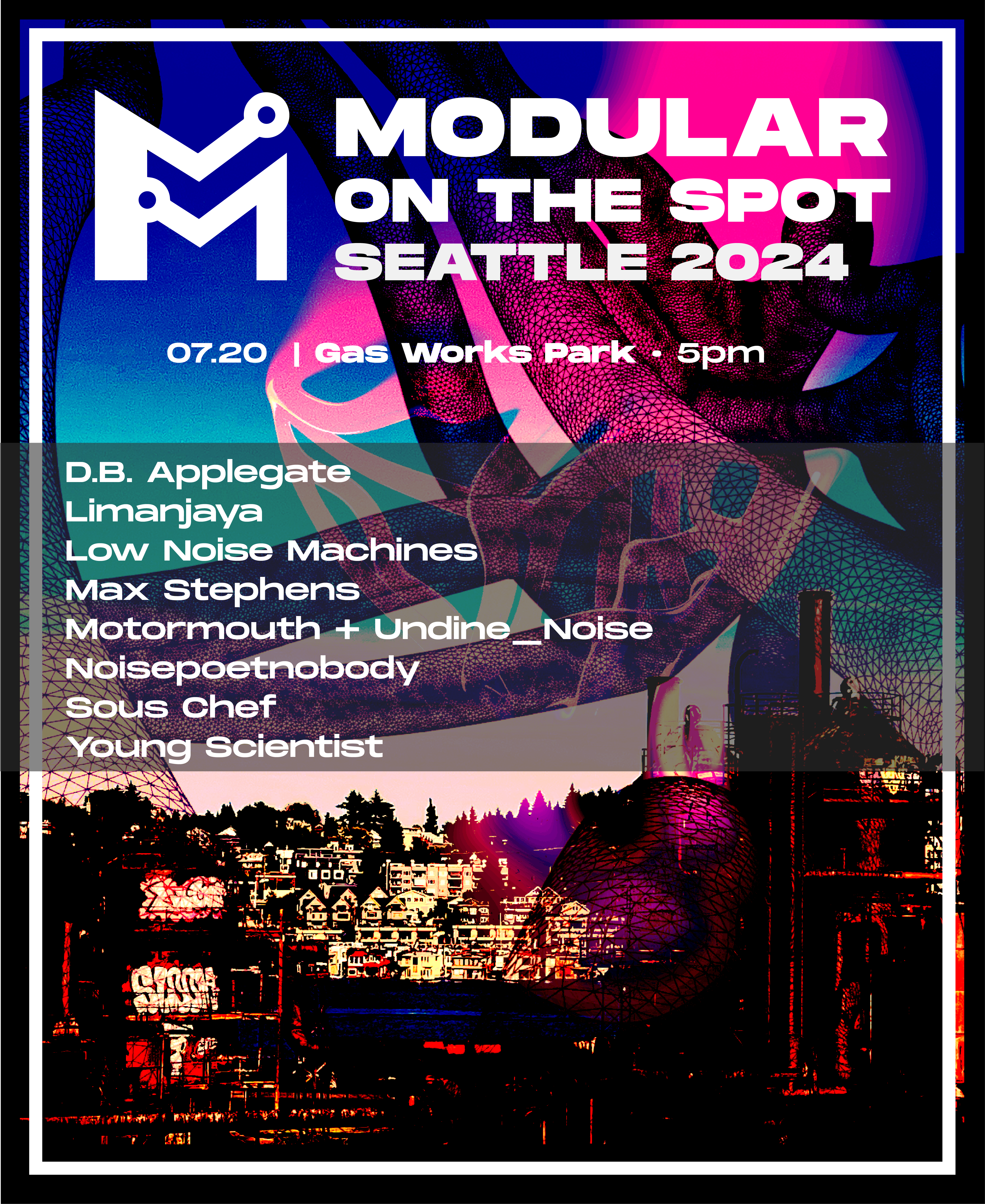 Modular Seattle Event Flyer