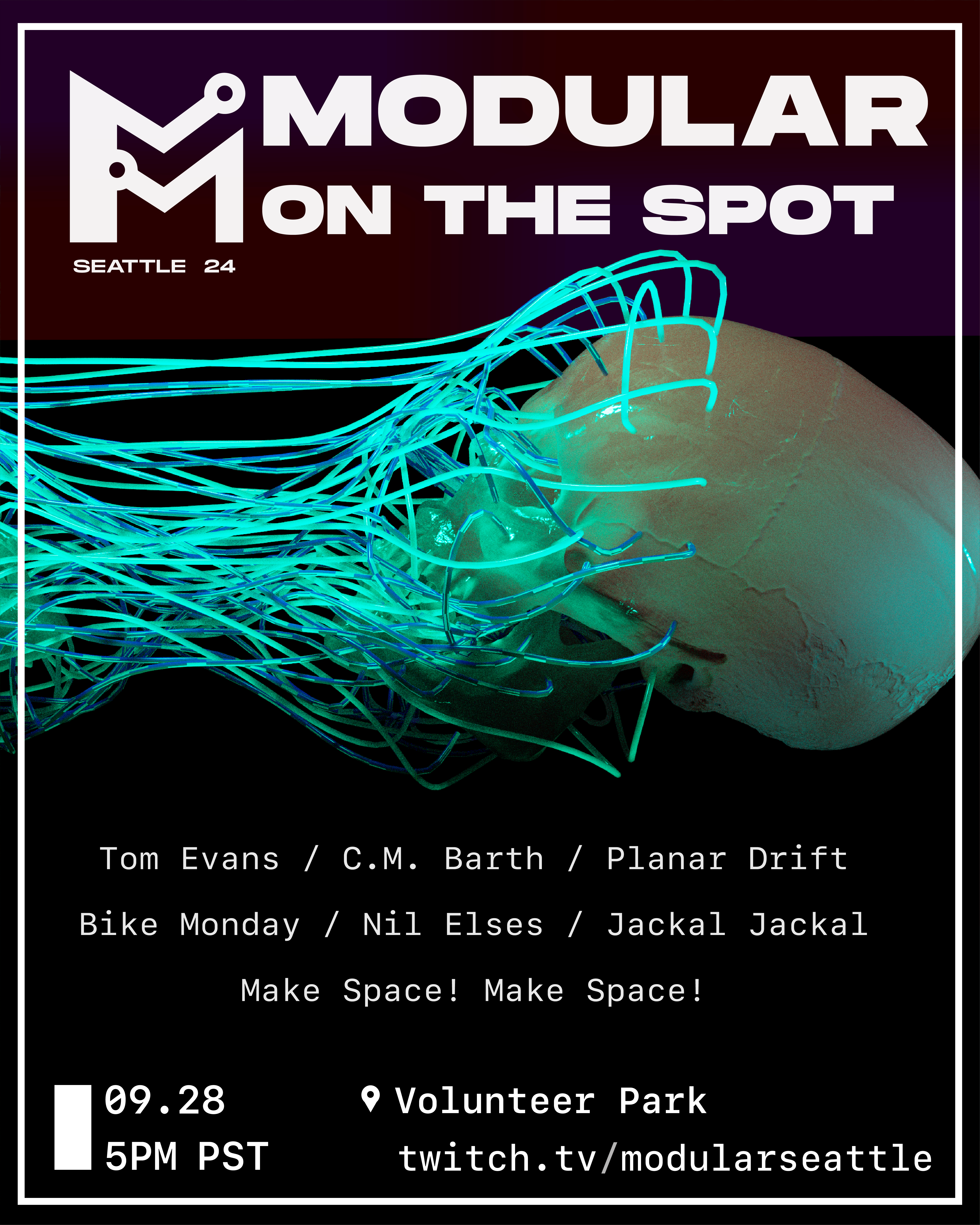 Modular Seattle Event Flyer