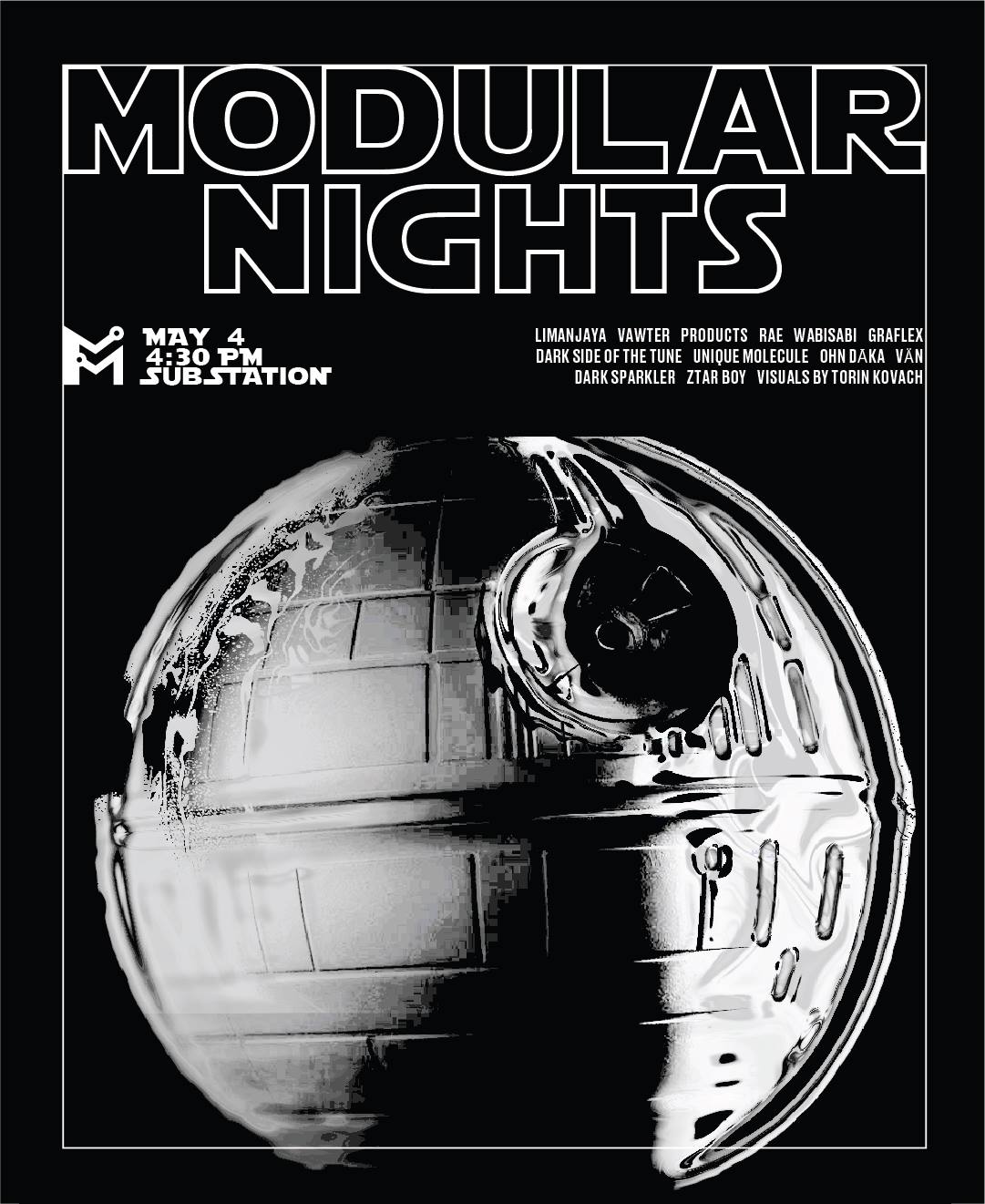 Modular Seattle Event Flyer