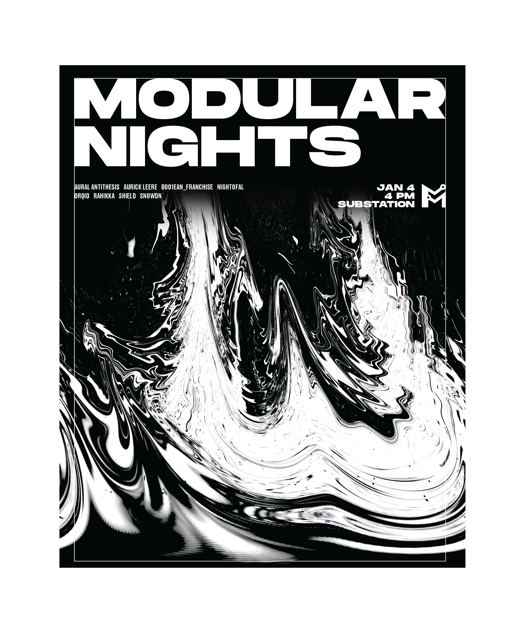 Modular Seattle Event Flyer