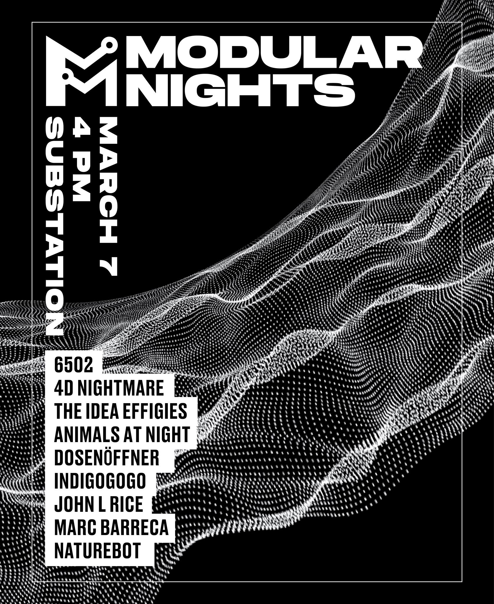 Modular Seattle Event Flyer