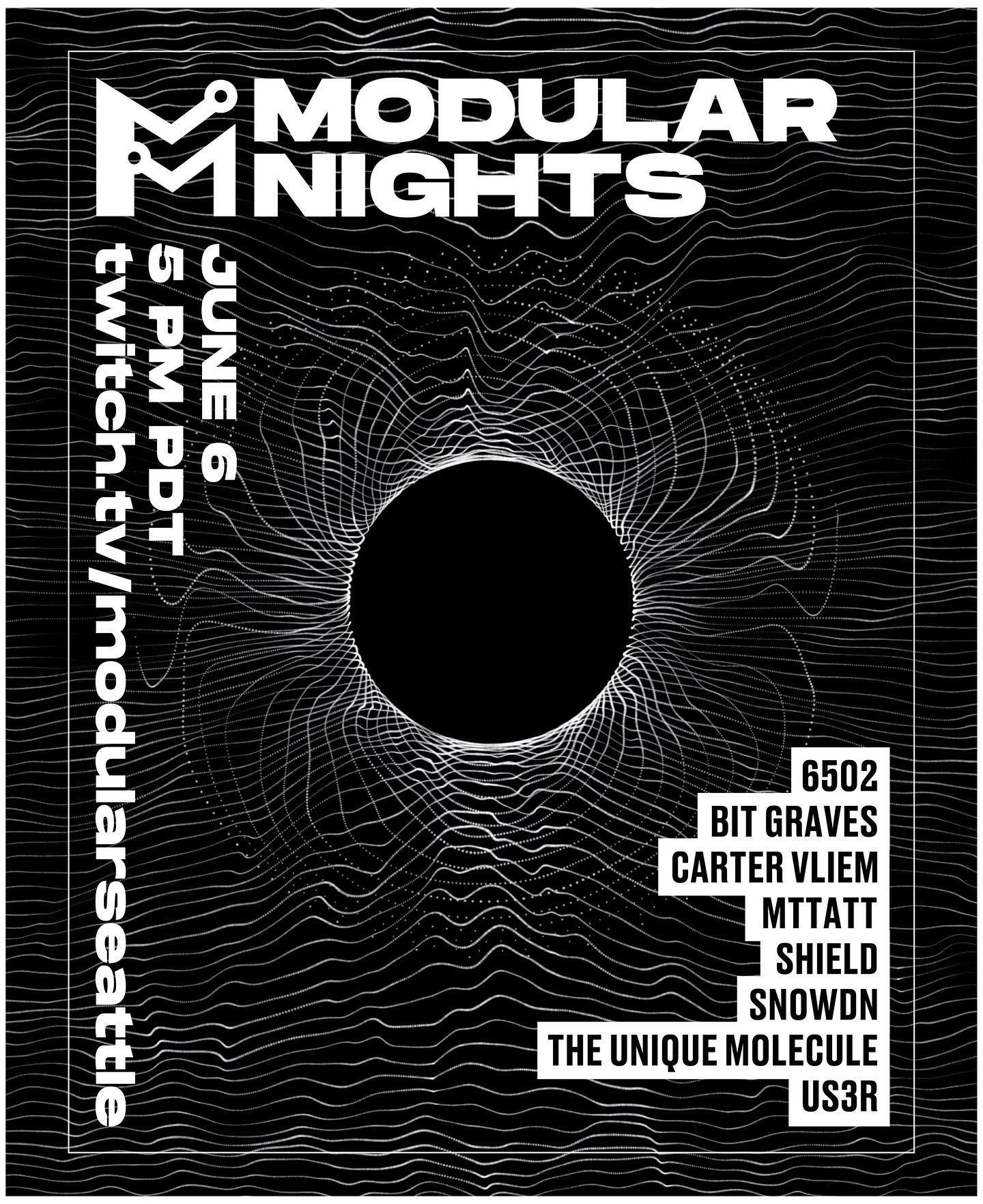 Modular Seattle Event Flyer