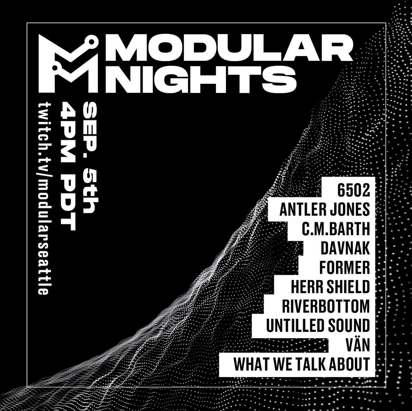 Modular Seattle Event Flyer