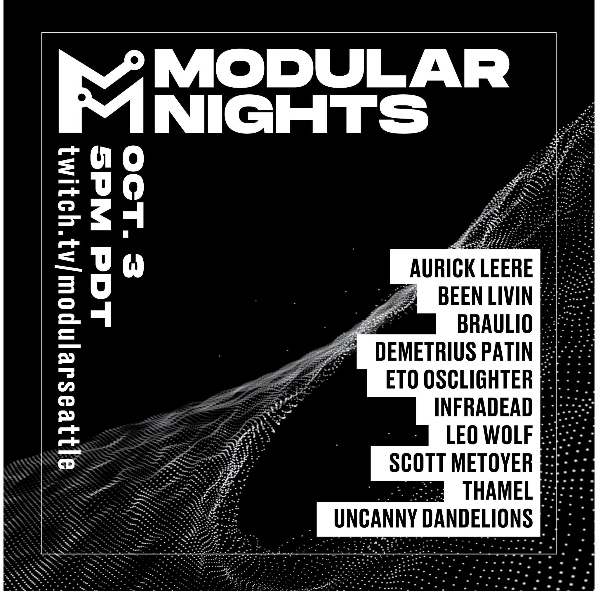 Modular Seattle Event Flyer