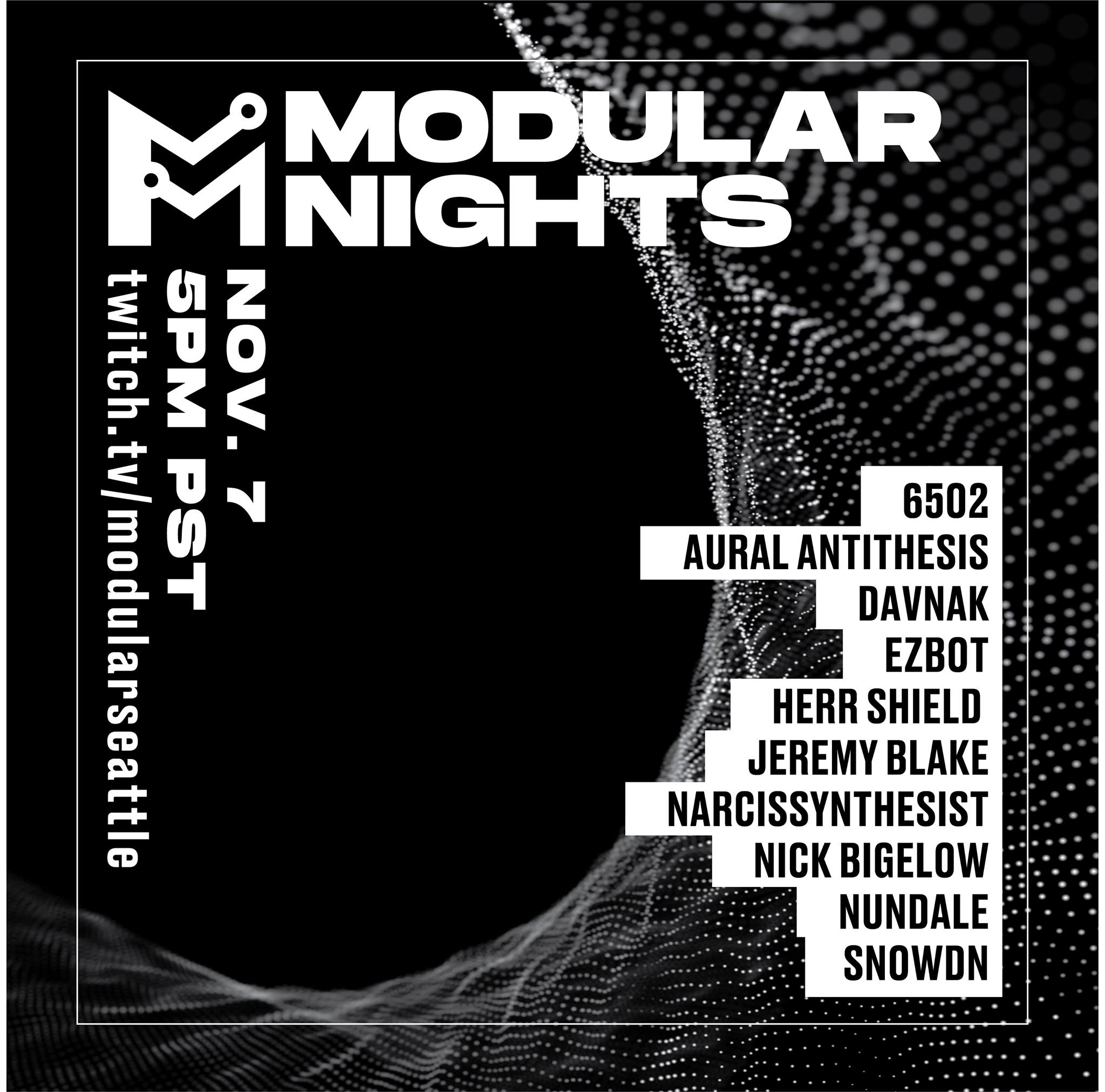 Modular Seattle Event Flyer