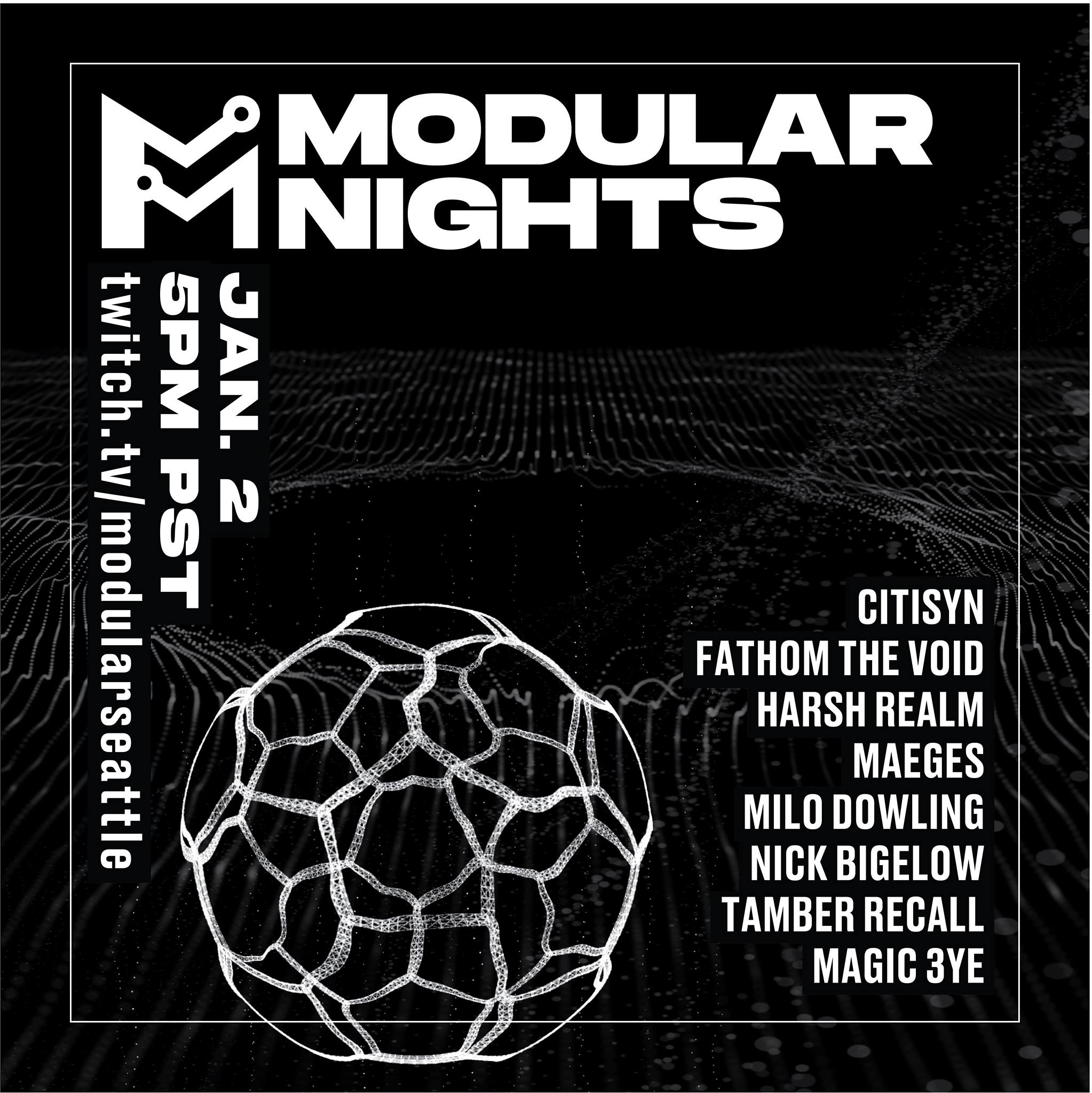 Modular Seattle Event Flyer