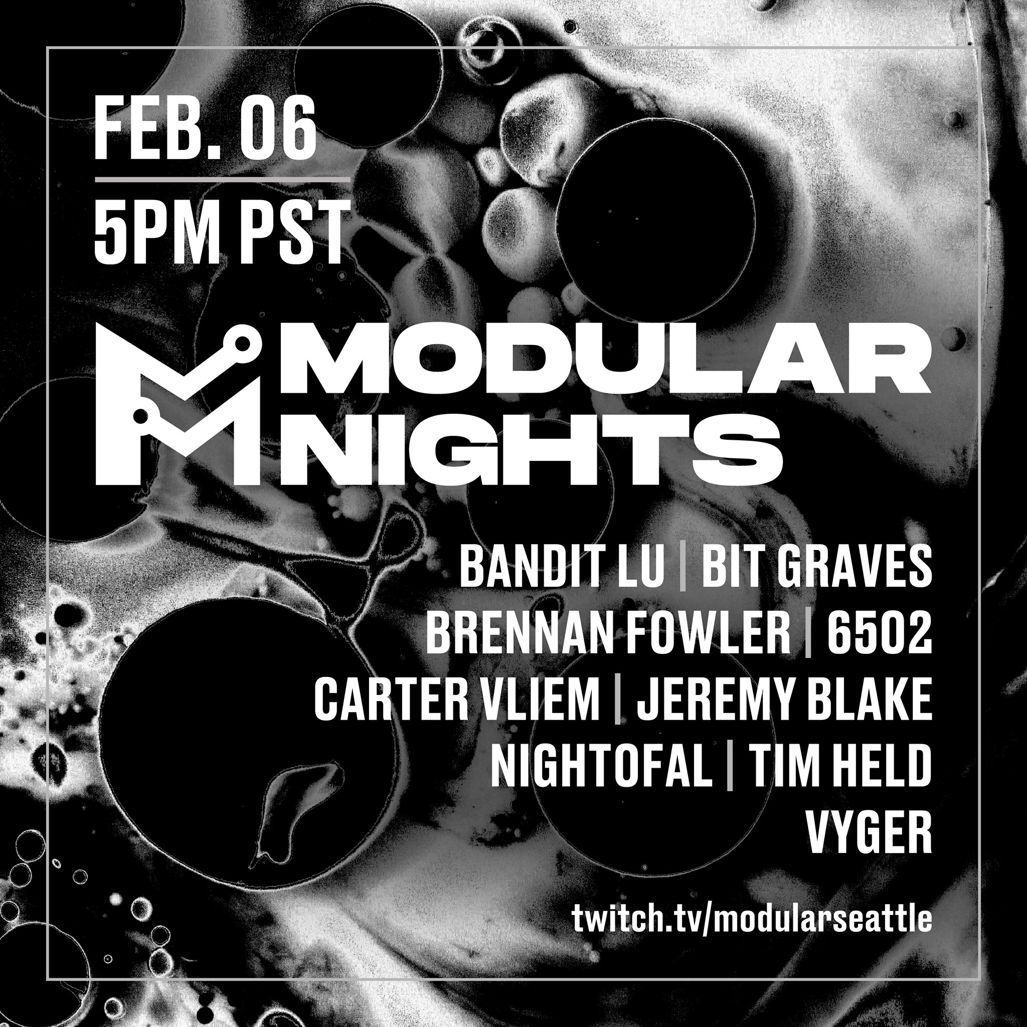 Modular Seattle Event Flyer