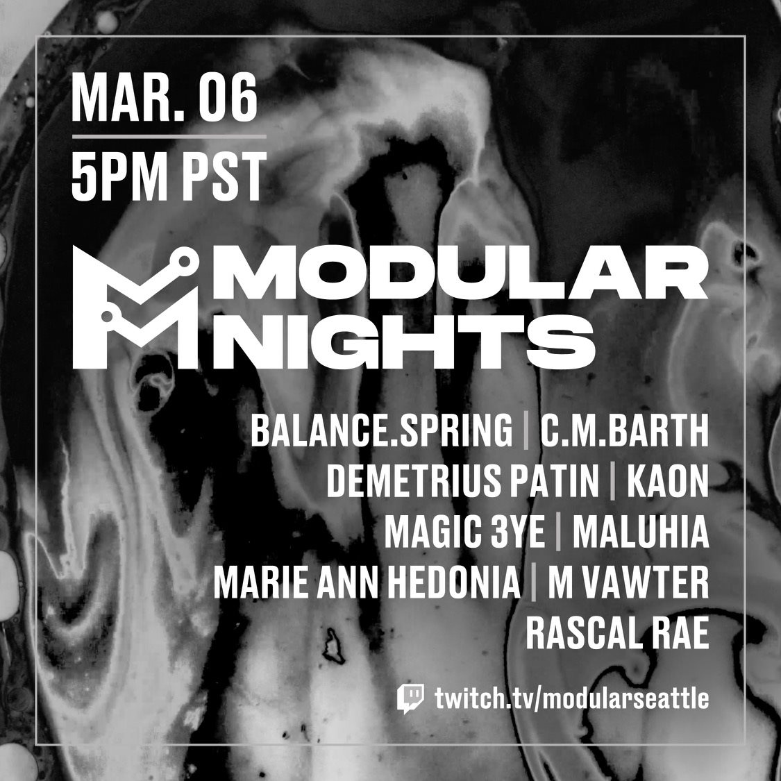 Modular Seattle Event Flyer