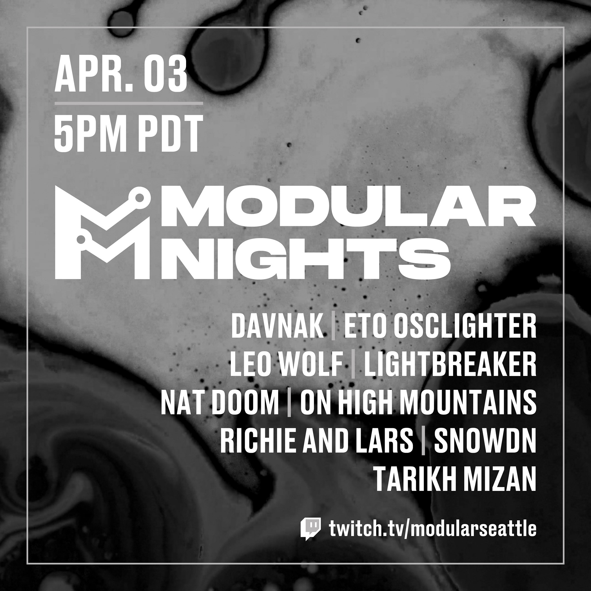 Modular Seattle Event Flyer