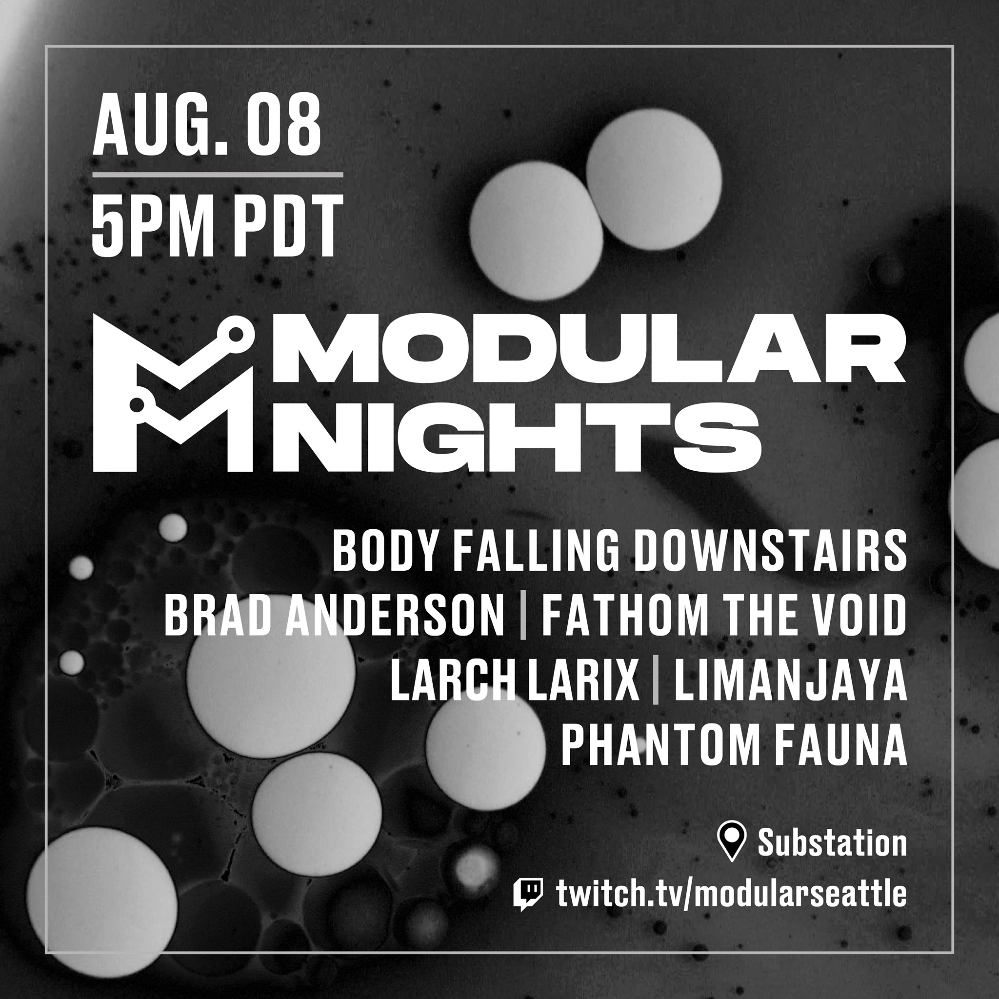 Modular Seattle Event Flyer