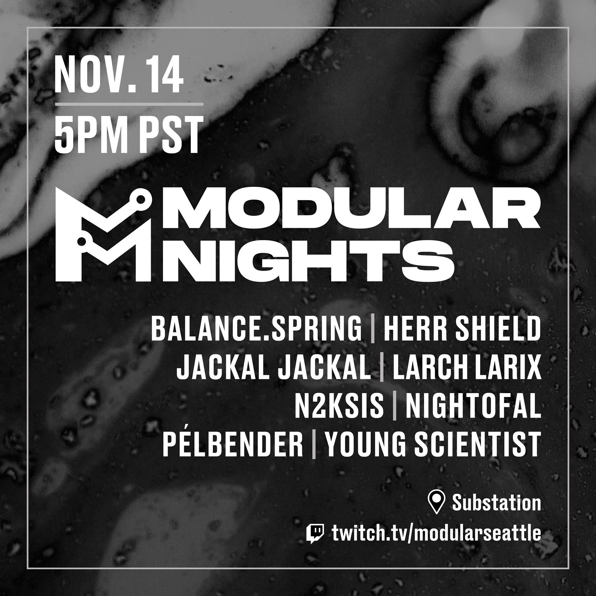 Modular Seattle Event Flyer