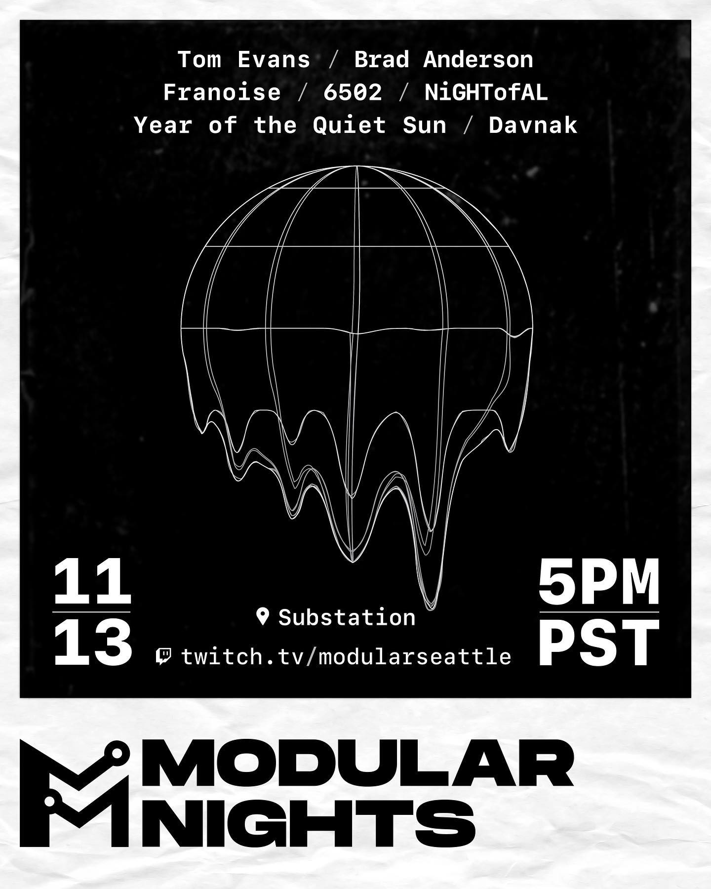 Modular Seattle Event Flyer