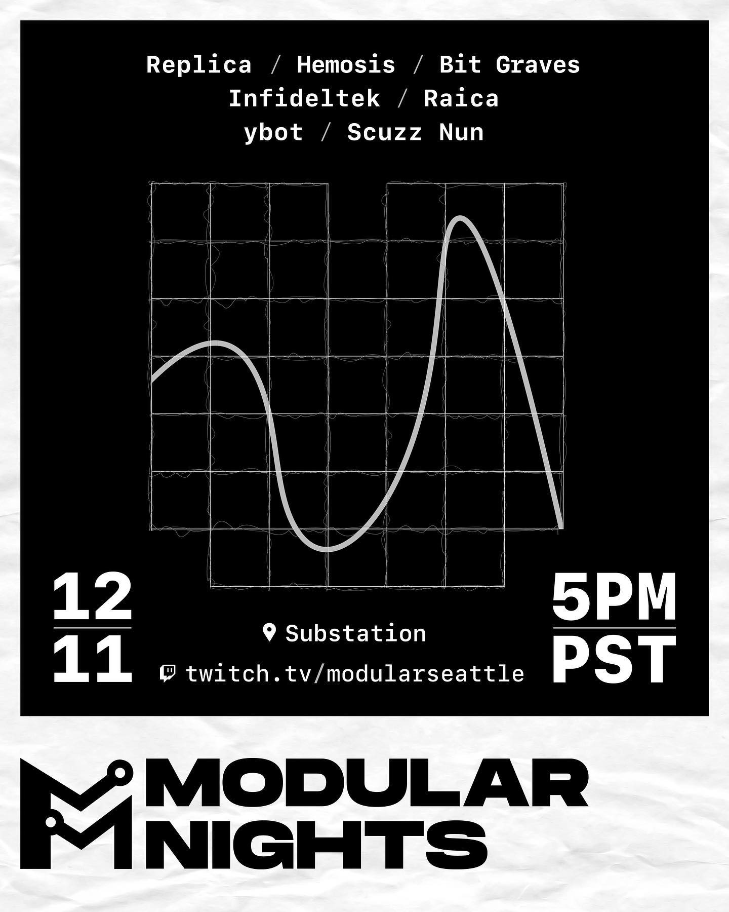 Modular Seattle Event Flyer
