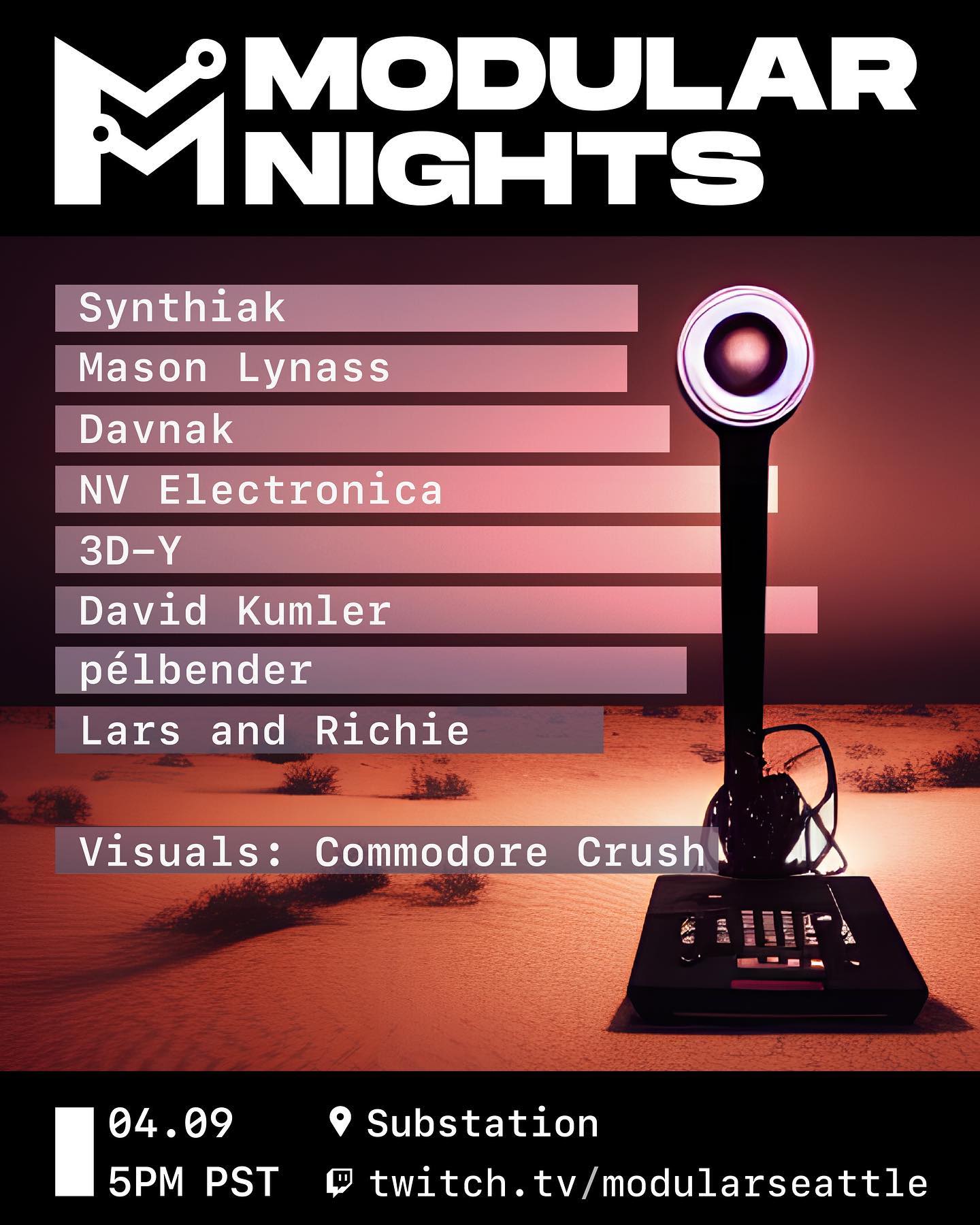 Modular Seattle Event Flyer