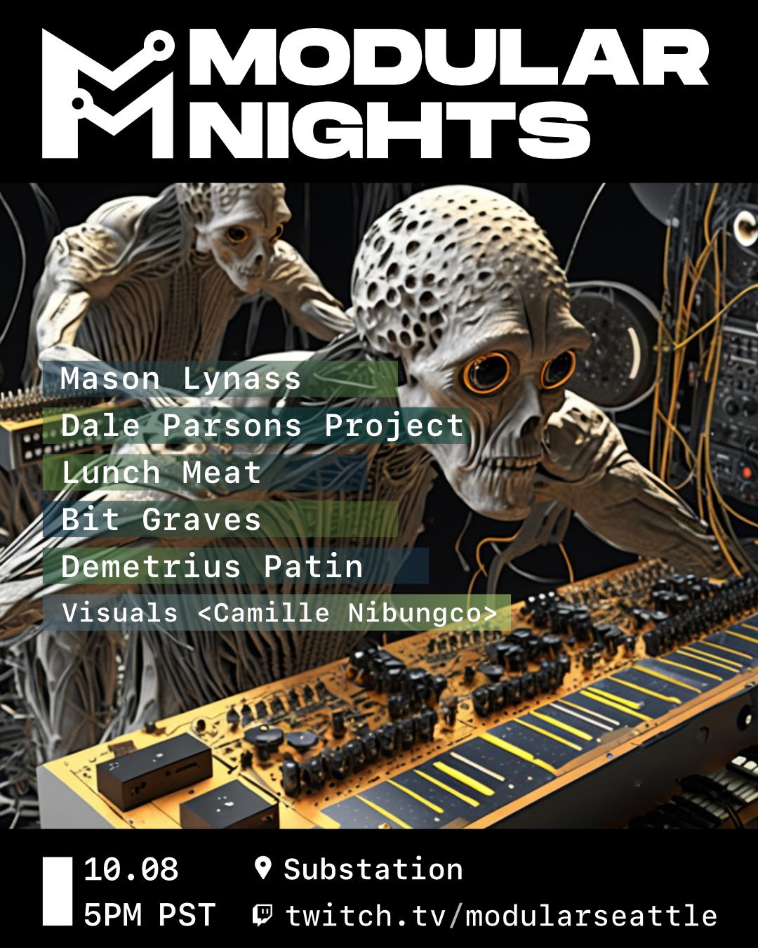 Modular Seattle Event Flyer