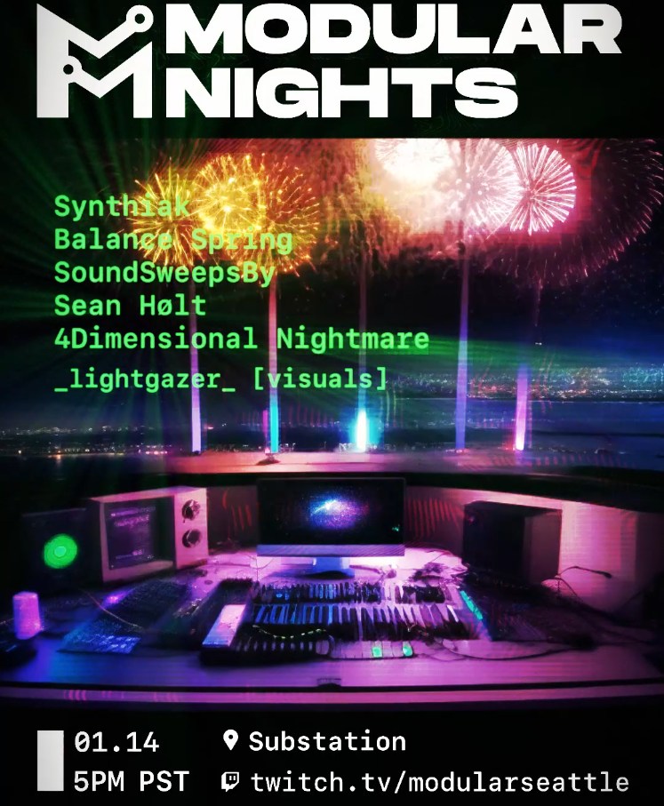 Modular Seattle Event Flyer