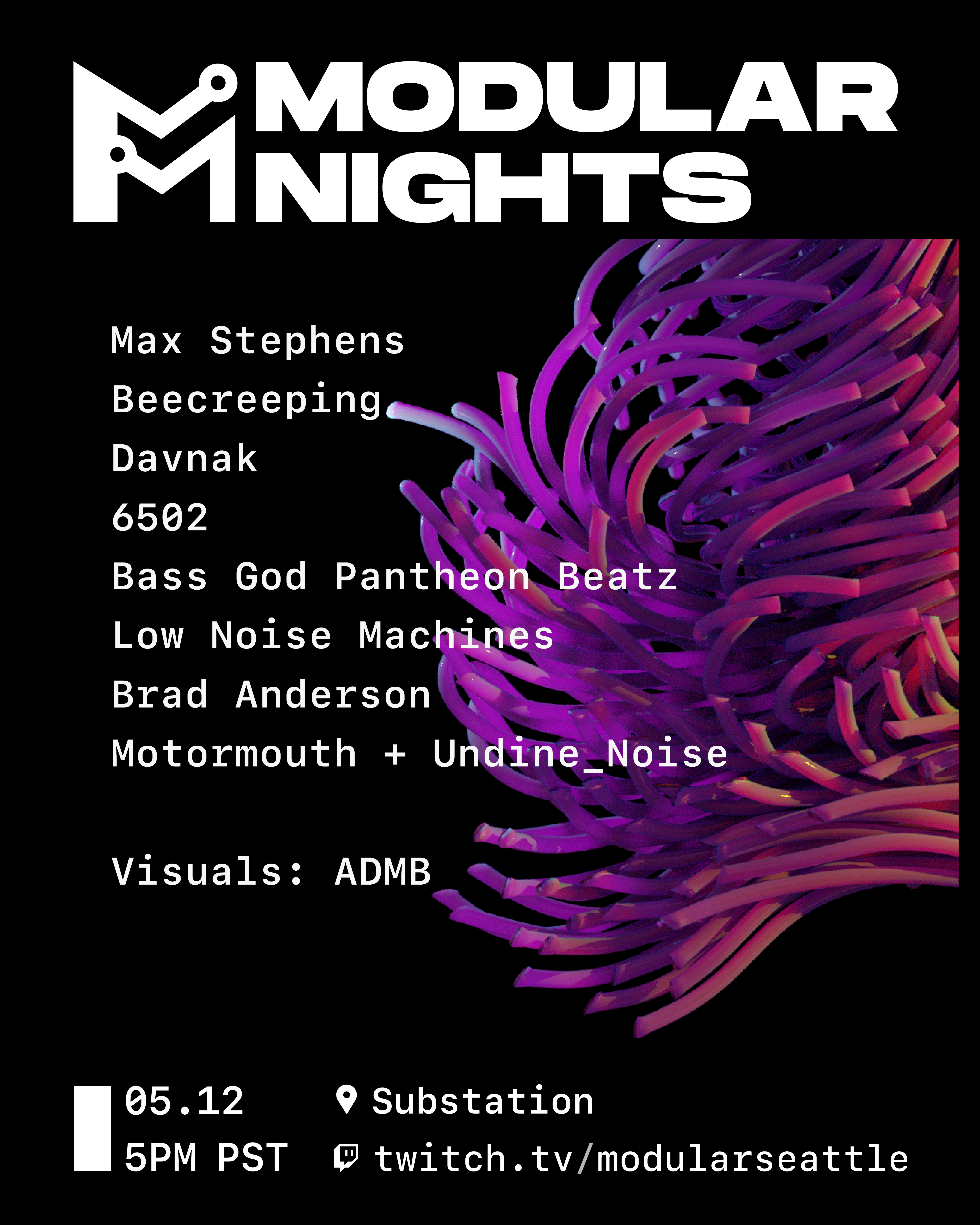 Modular Seattle Event Flyer