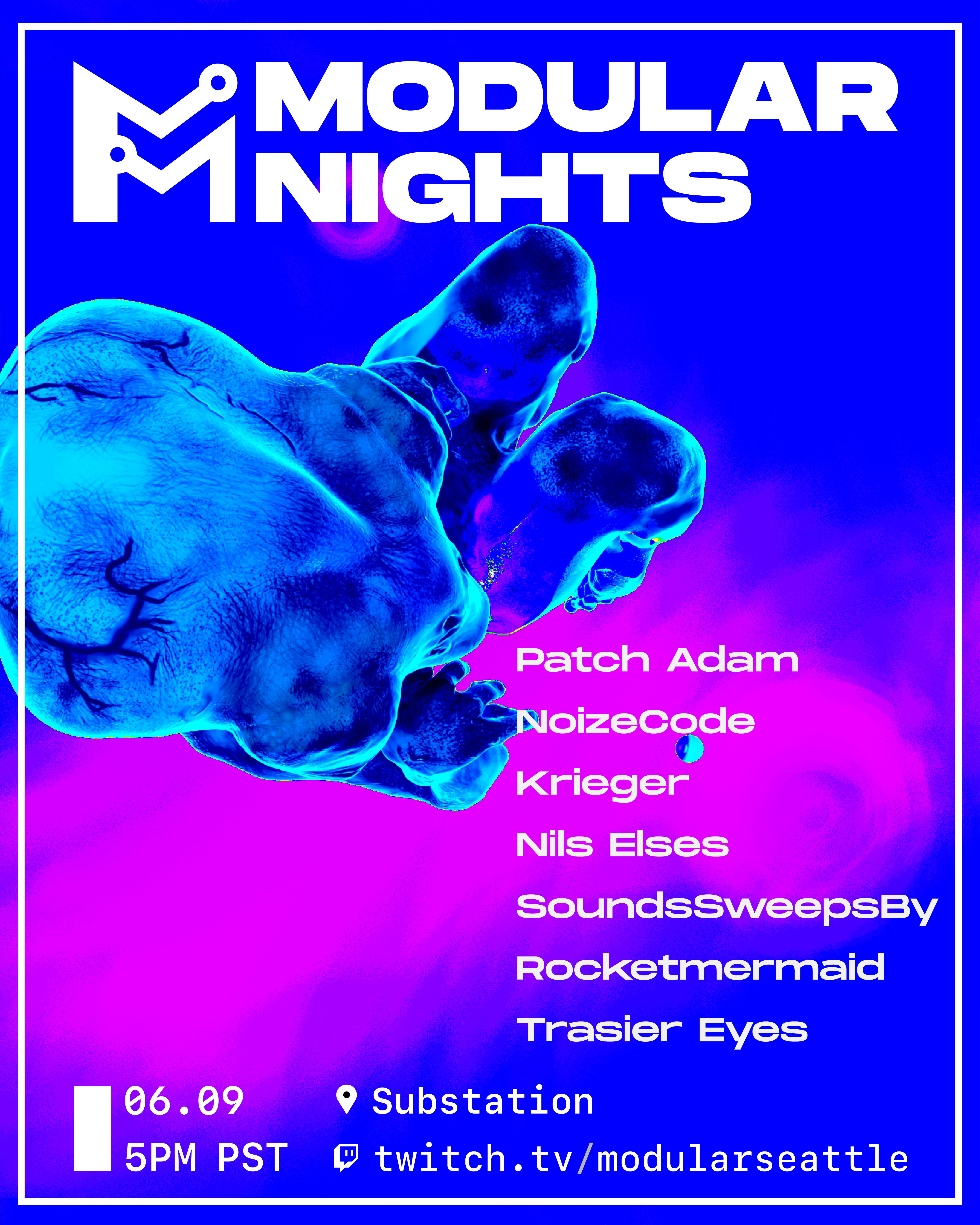 Modular Seattle Event Flyer