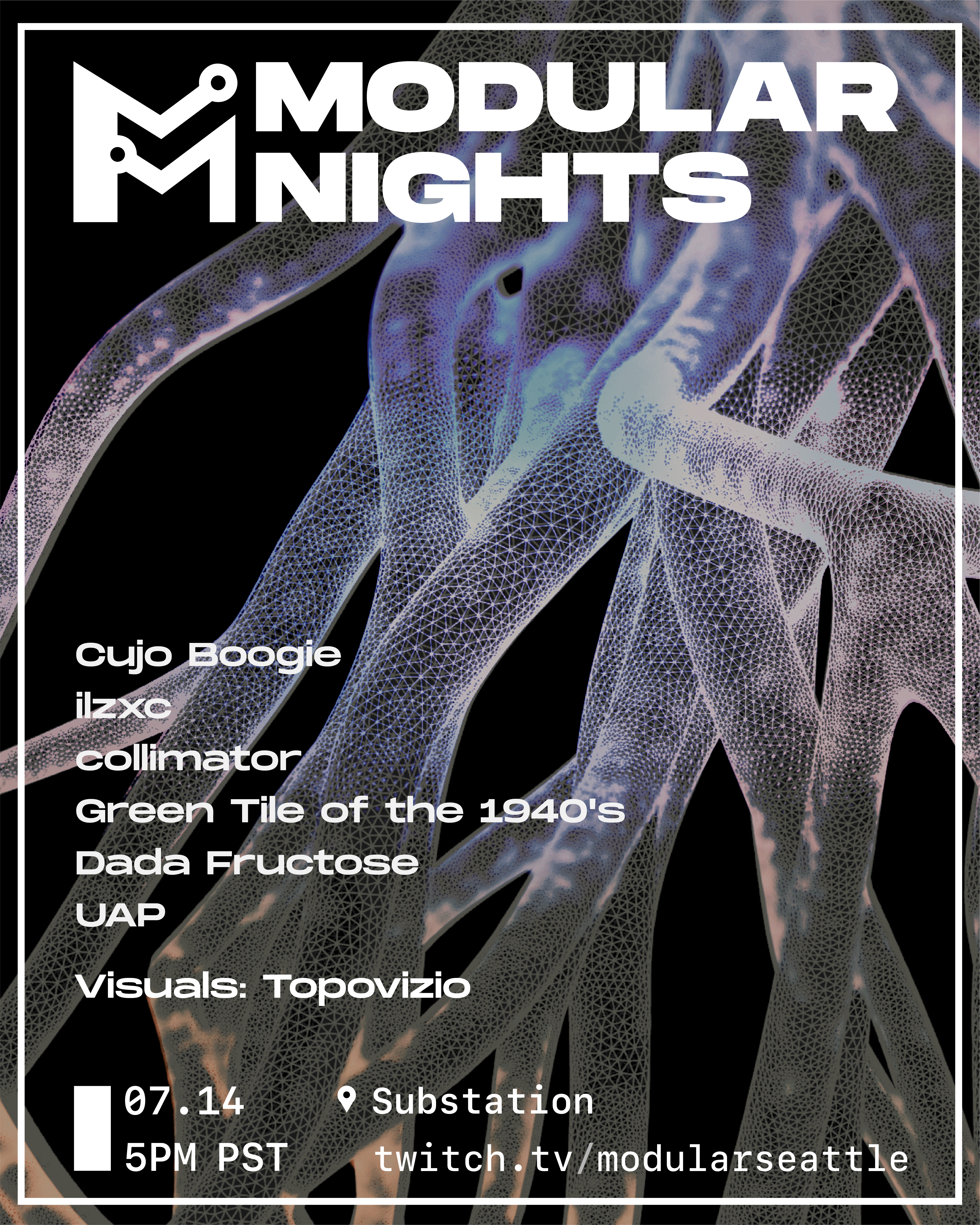 Modular Seattle Event Flyer