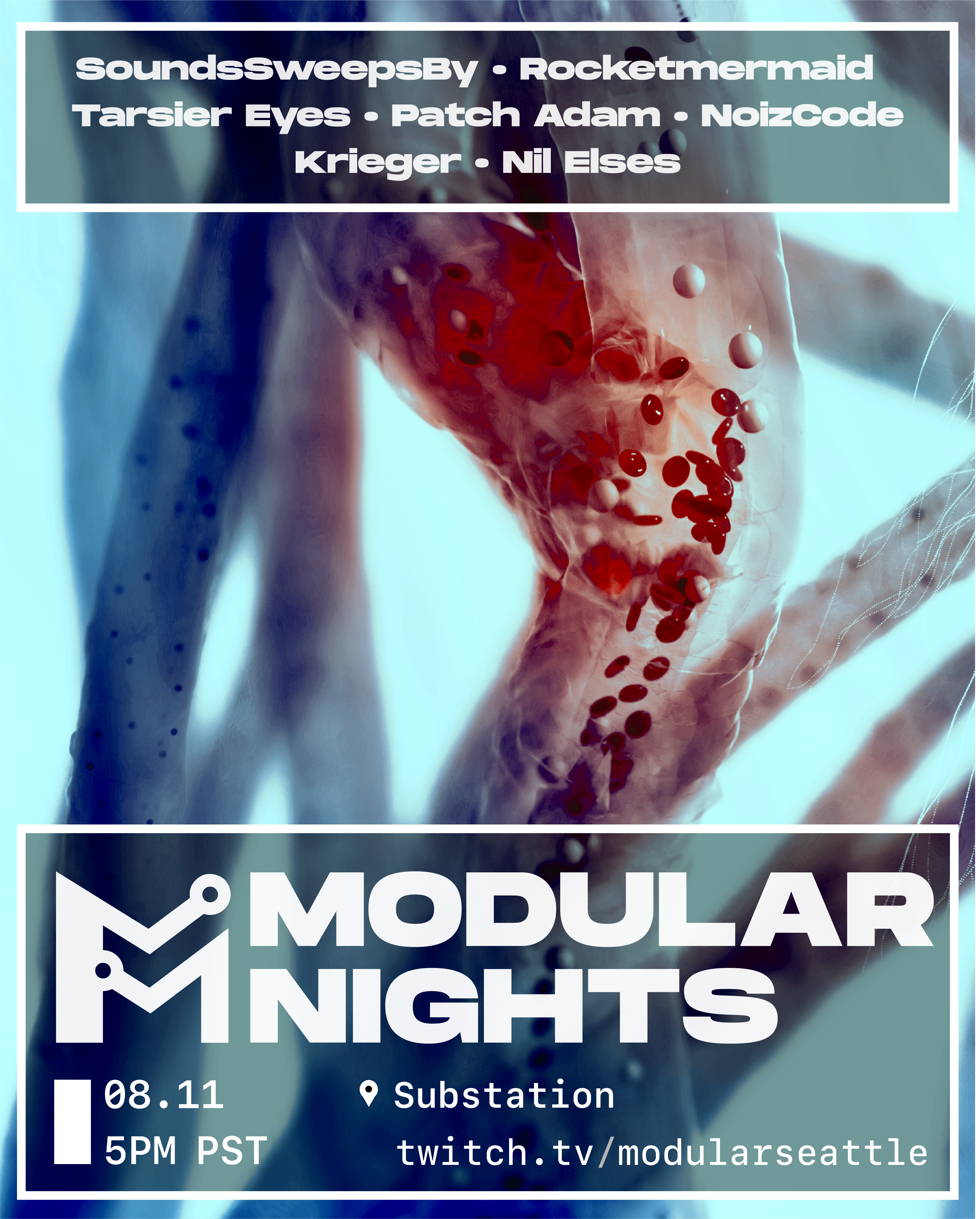 Modular Seattle Event Flyer