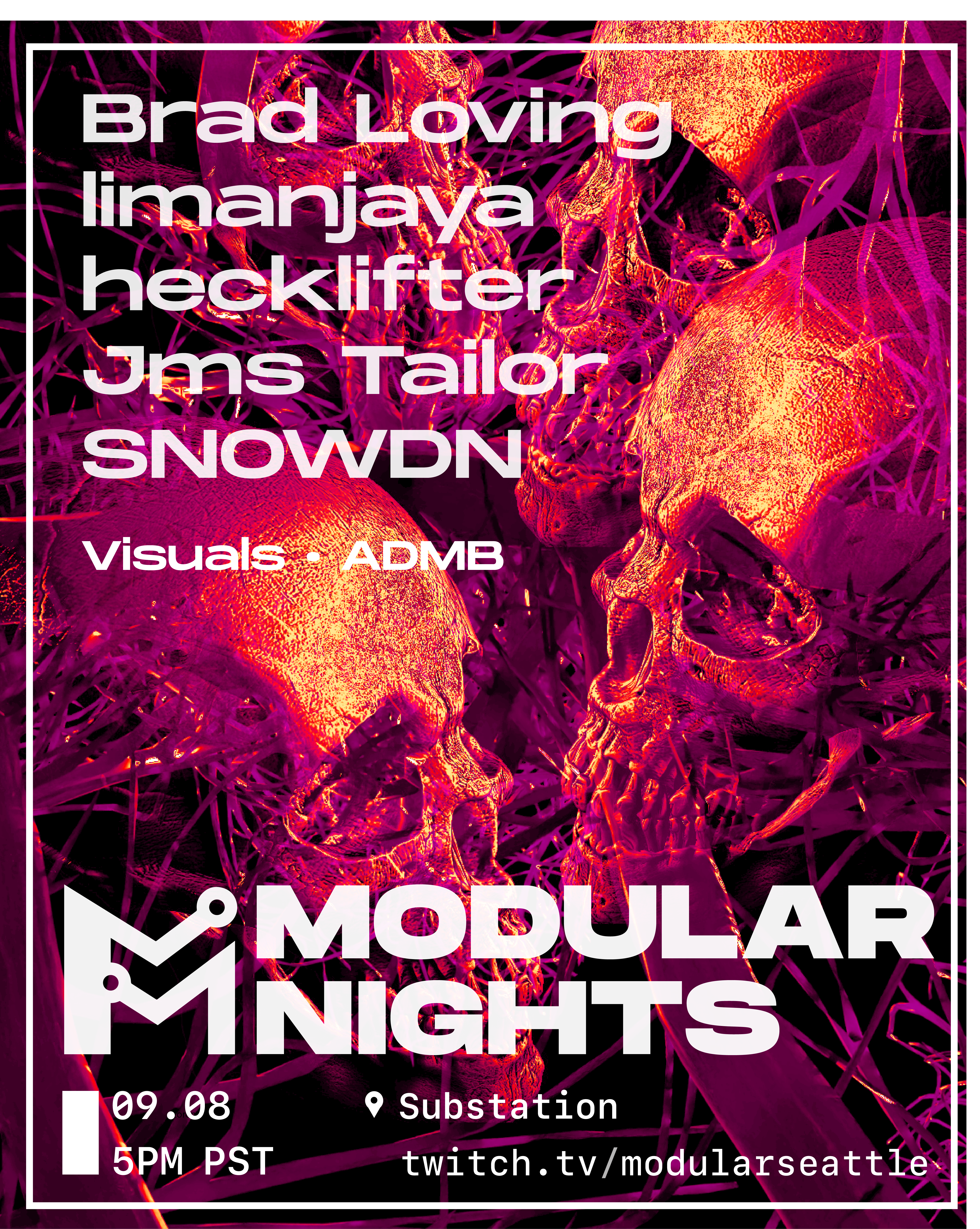 Modular Seattle Event Flyer